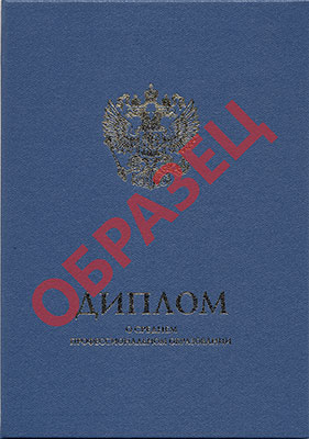 Обложка диплома гос.образца